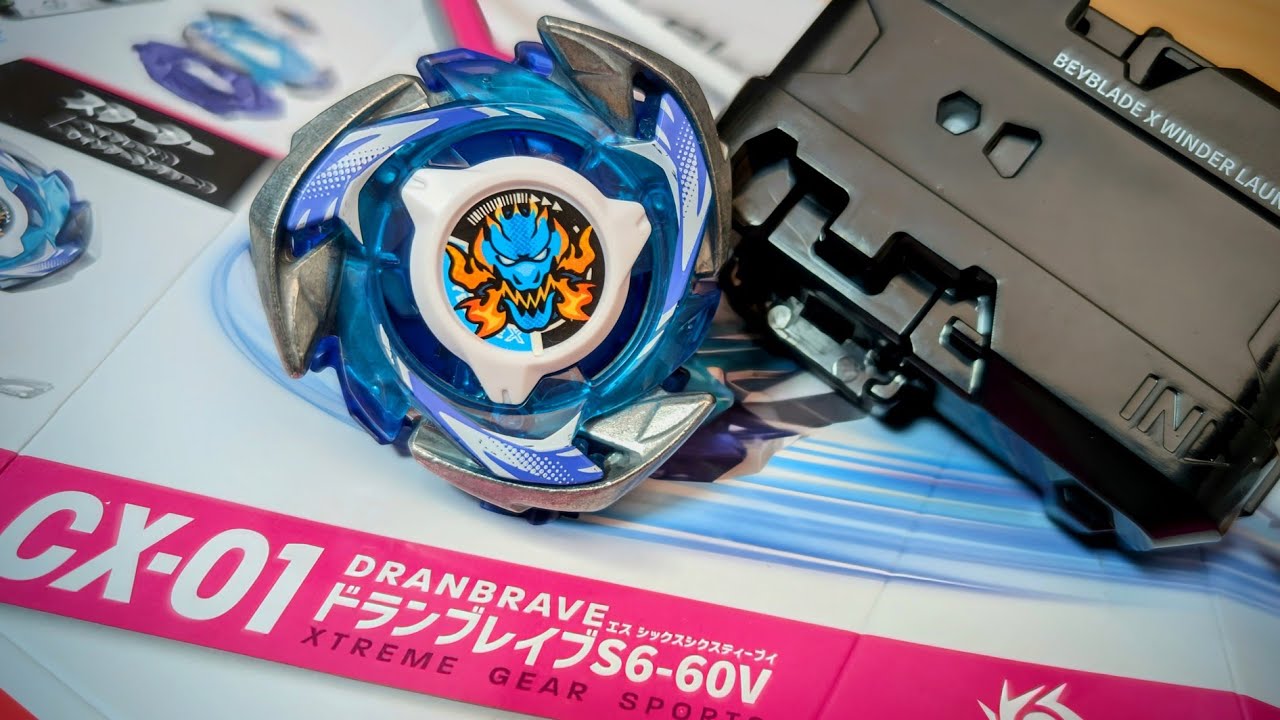 CX-01 DRANBRAVE S6-60V BEYBLADE X - YouTube