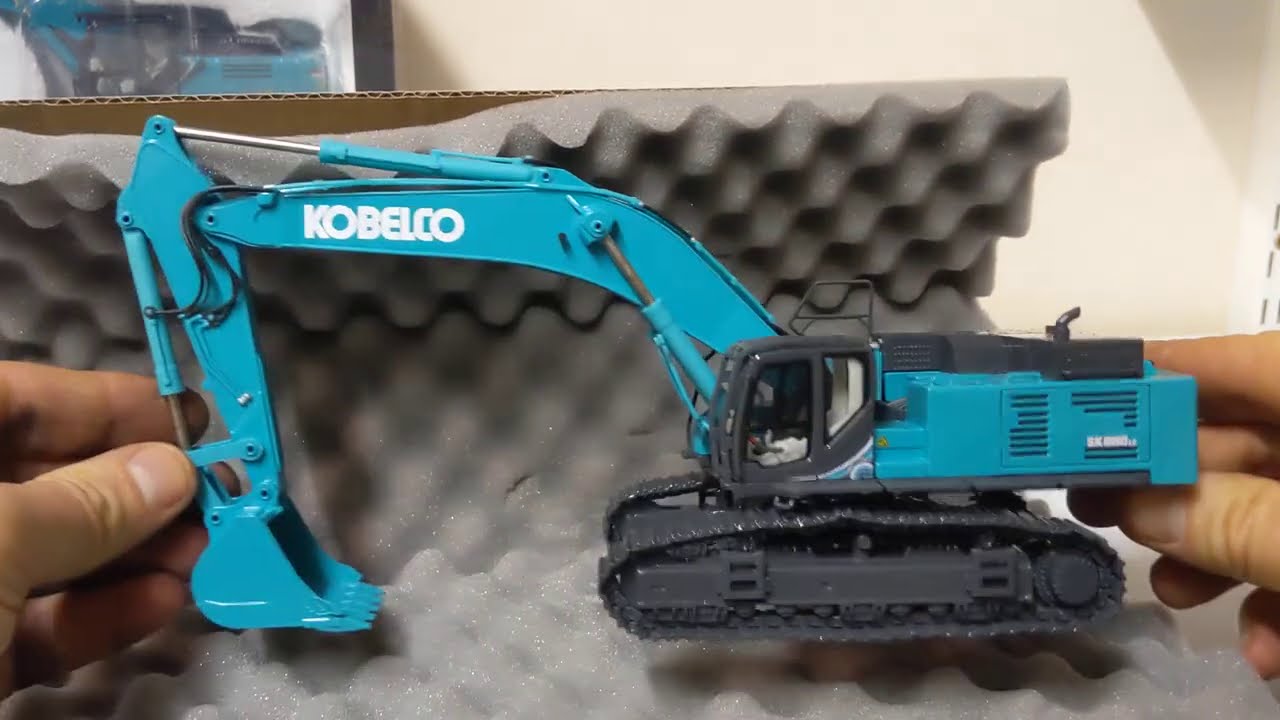kobelco sk850 unboxing review and comparison - YouTube