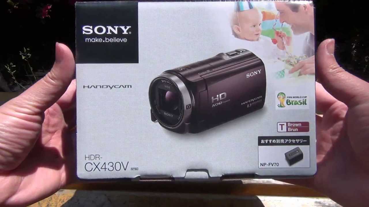 SONY ソニー❤HANDYCAM ハンディカム⭐ HDR-CX430Vブラウン HDR-CX430V