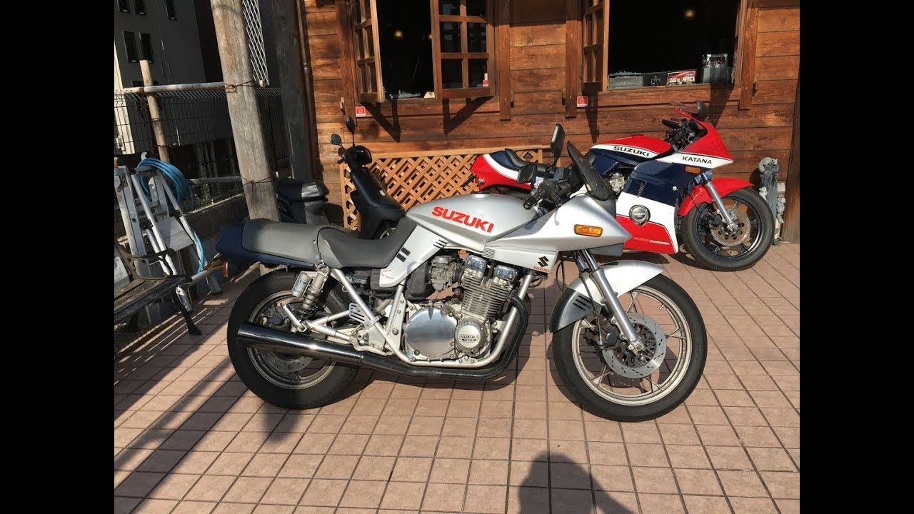 キリンの愛車 Suzuki GSX1100S KATANA スズキ・カタナ 侍ソード Suzuki