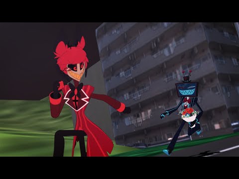 Hazbin Hotel MMD】ヴォックスがアラスターを誘う場面【Vox & Alastor