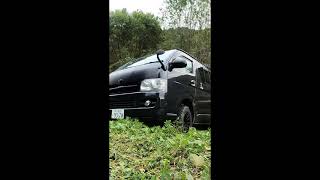 デフロッカーを取り付けた4WDハイエースの実力#shorts - YouTube