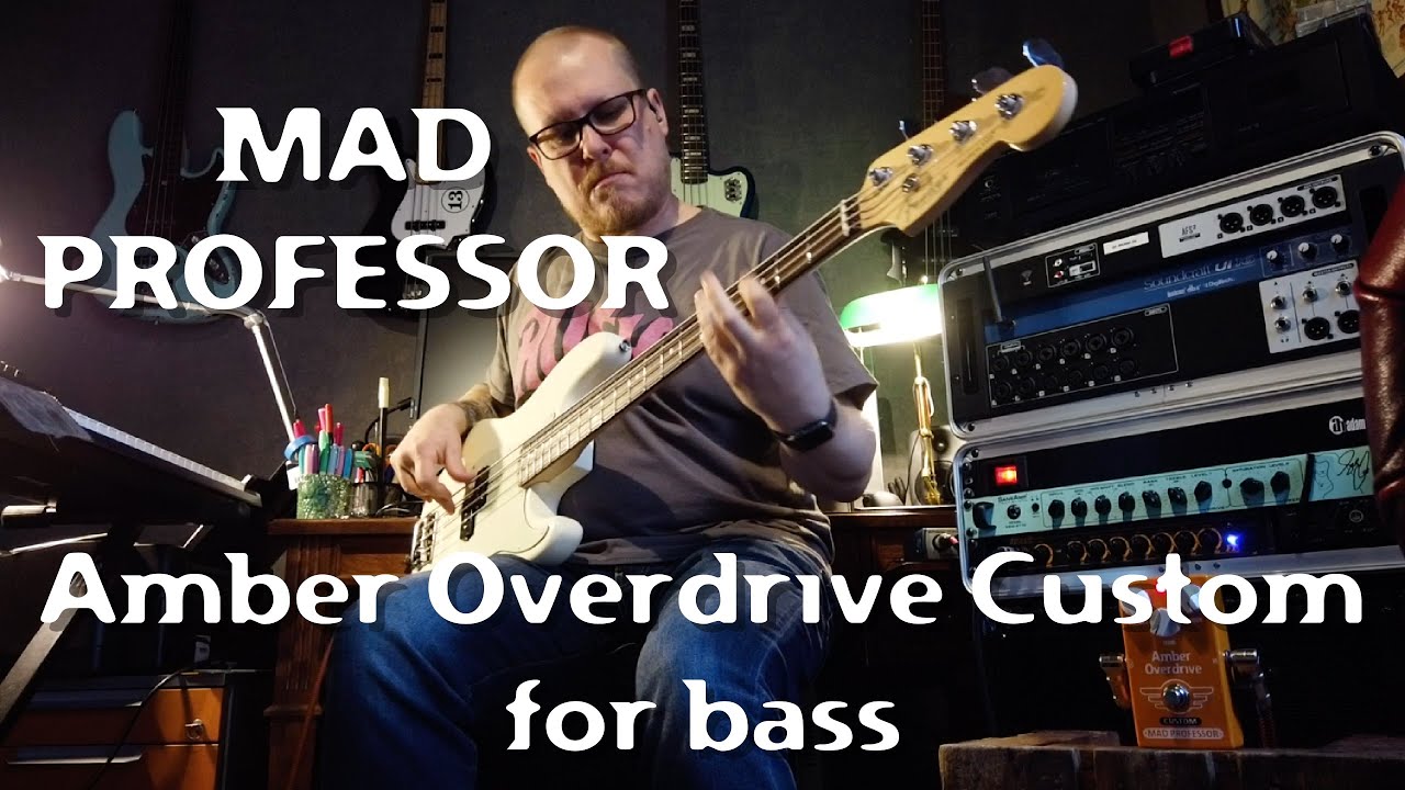 Mad Professor Sweet Honey Overdrive with Fat Bee mod - YouTube