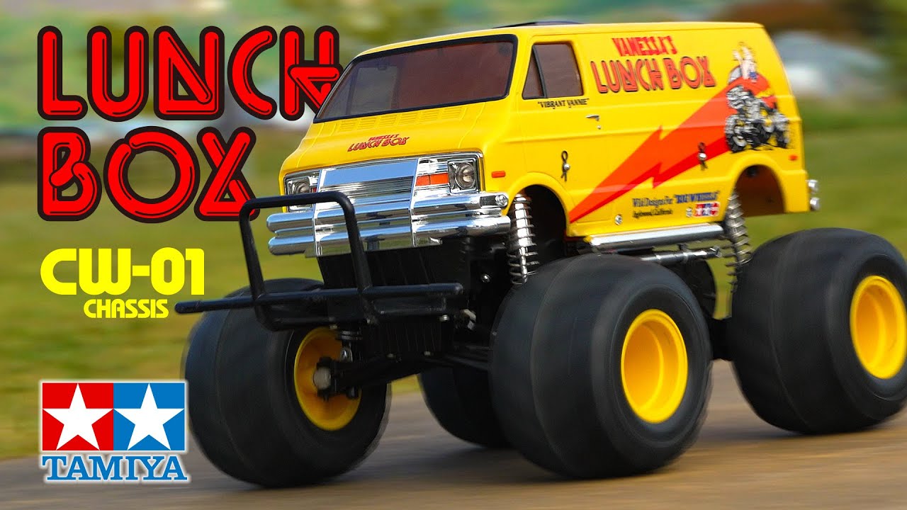Official product video of Tamiya 58347 Lunch Box (CW-01 Chassis