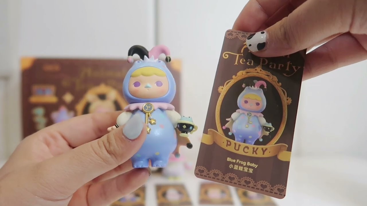 Let's have a cute tea party❤︎ Unboxing Pucky Animal Tea Party