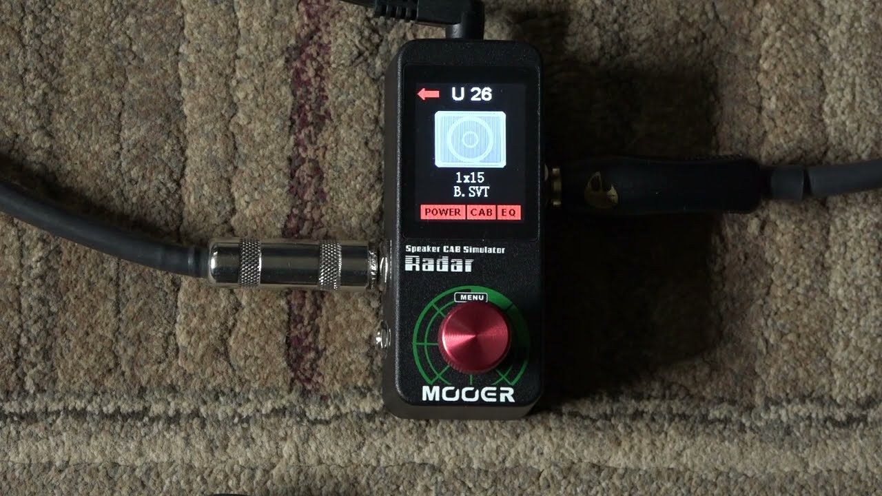 Mooer Radar - Factory presets clear sound - YouTube