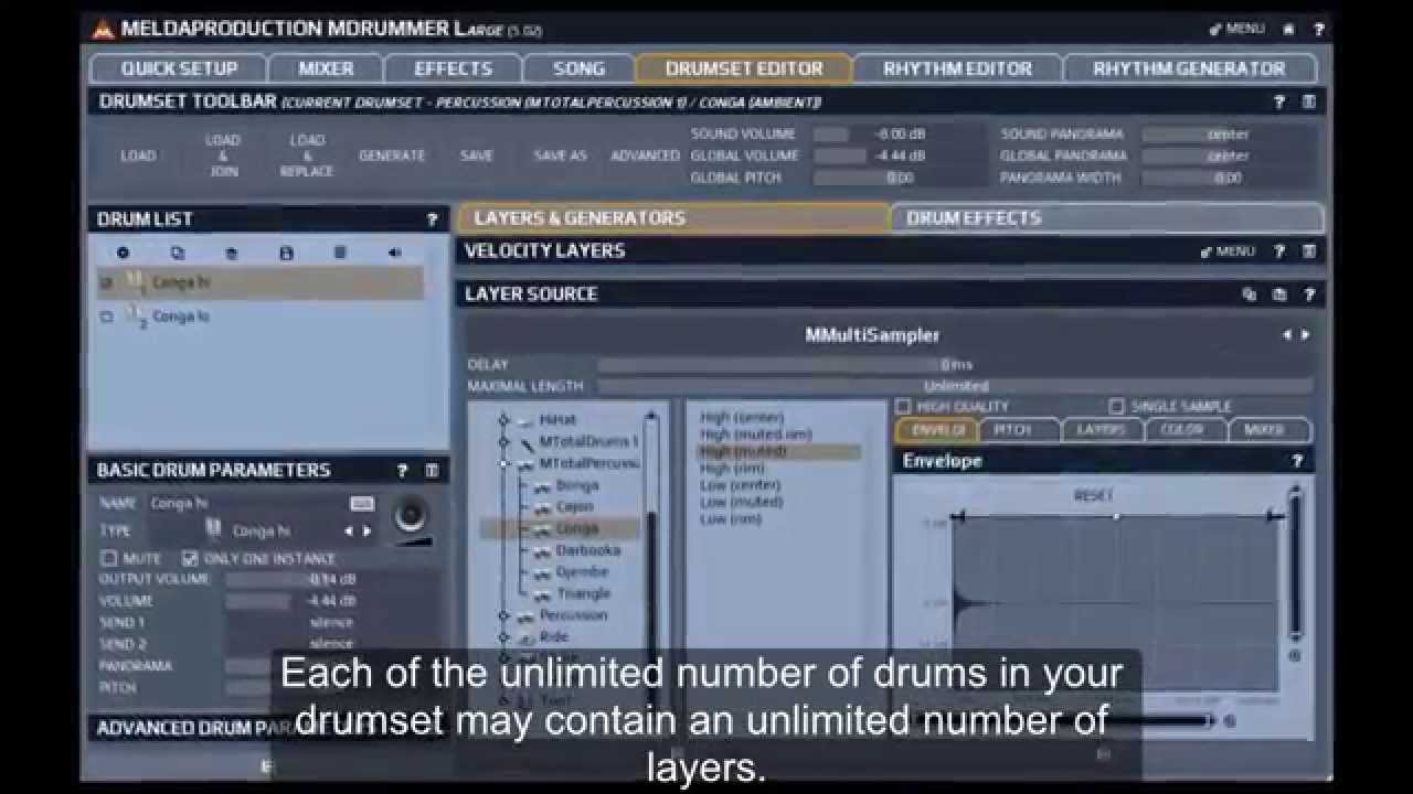 MeldaProduction MDrummer - beatcloud - DTM,DAW,プラグインソフトの