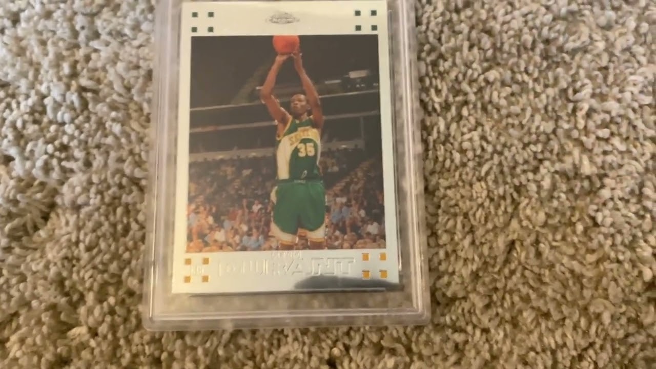 PSA 10 KEVIN DURANT 2007-08 TOPPS CHROME #131 RC ROOKIE CARD Quick