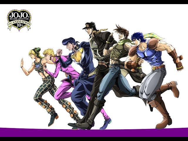 ジョジョの奇妙な冒険 The Animation」10周年記念プロジェクトPV - YouTube