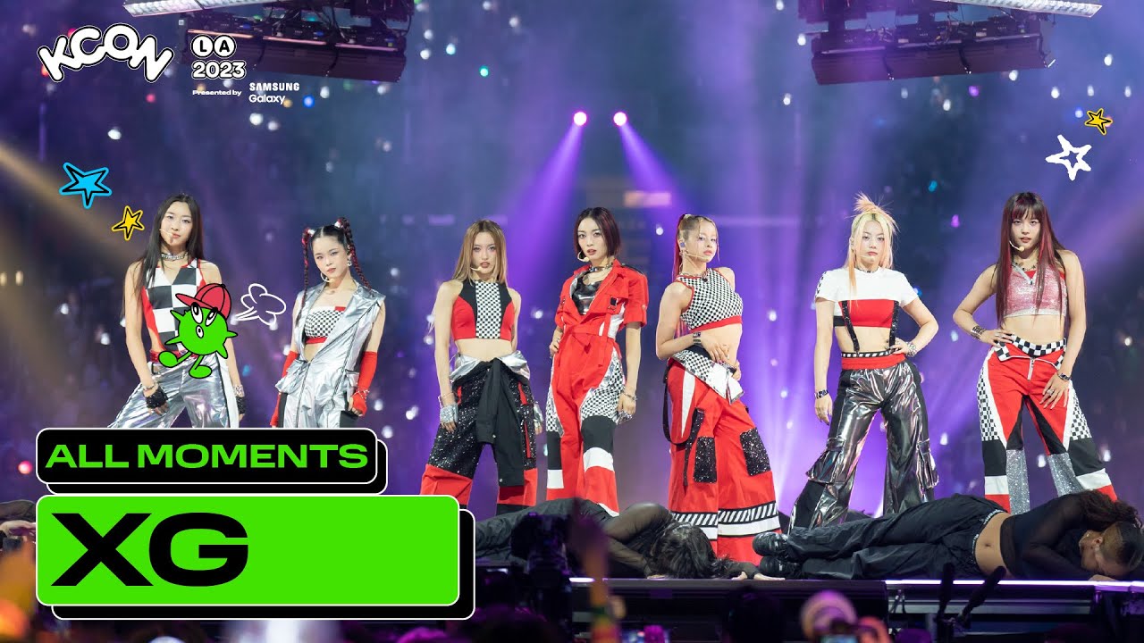 XG (엑스지) ALL MOMENTS 🎁💙 | KCON LA 2023 - YouTube