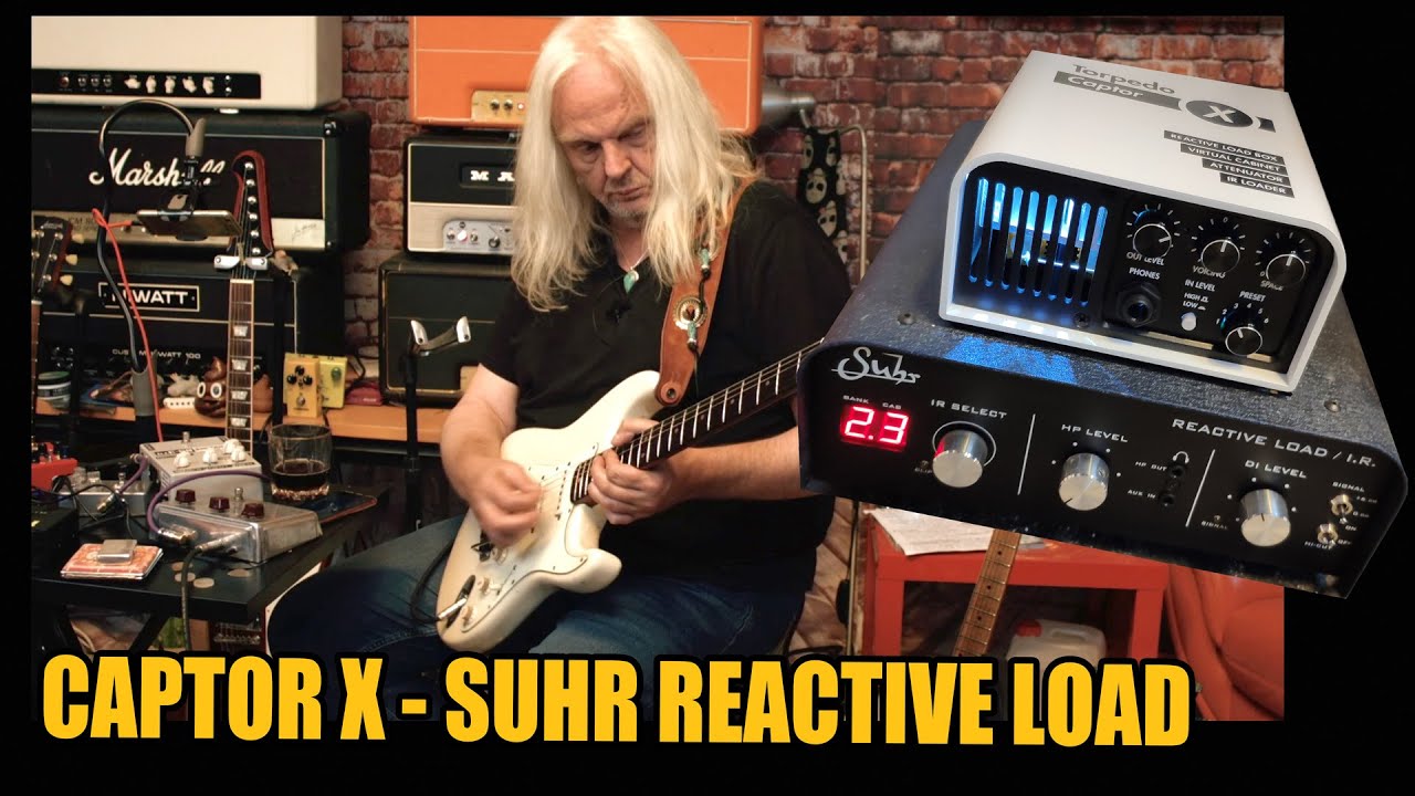 TN Captor X and Suhr Reactive Load - Talk & Jam - YouTube