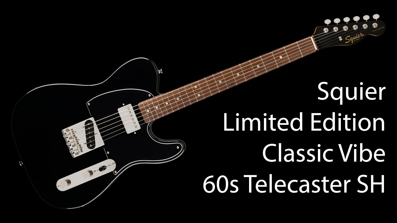 Squier Limited Edition Classic Vibe '60s Telecaster Custom SH