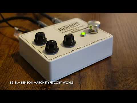 Benson Germanium FUZZ を好きなように弾く動画 - YouTube