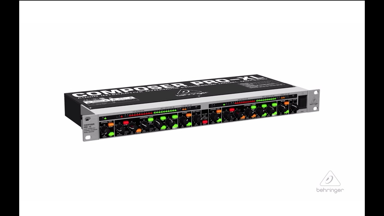 Behringer Composer Pro-XL MDX-2600 V2 2-Channel 0817-ABD86-US1