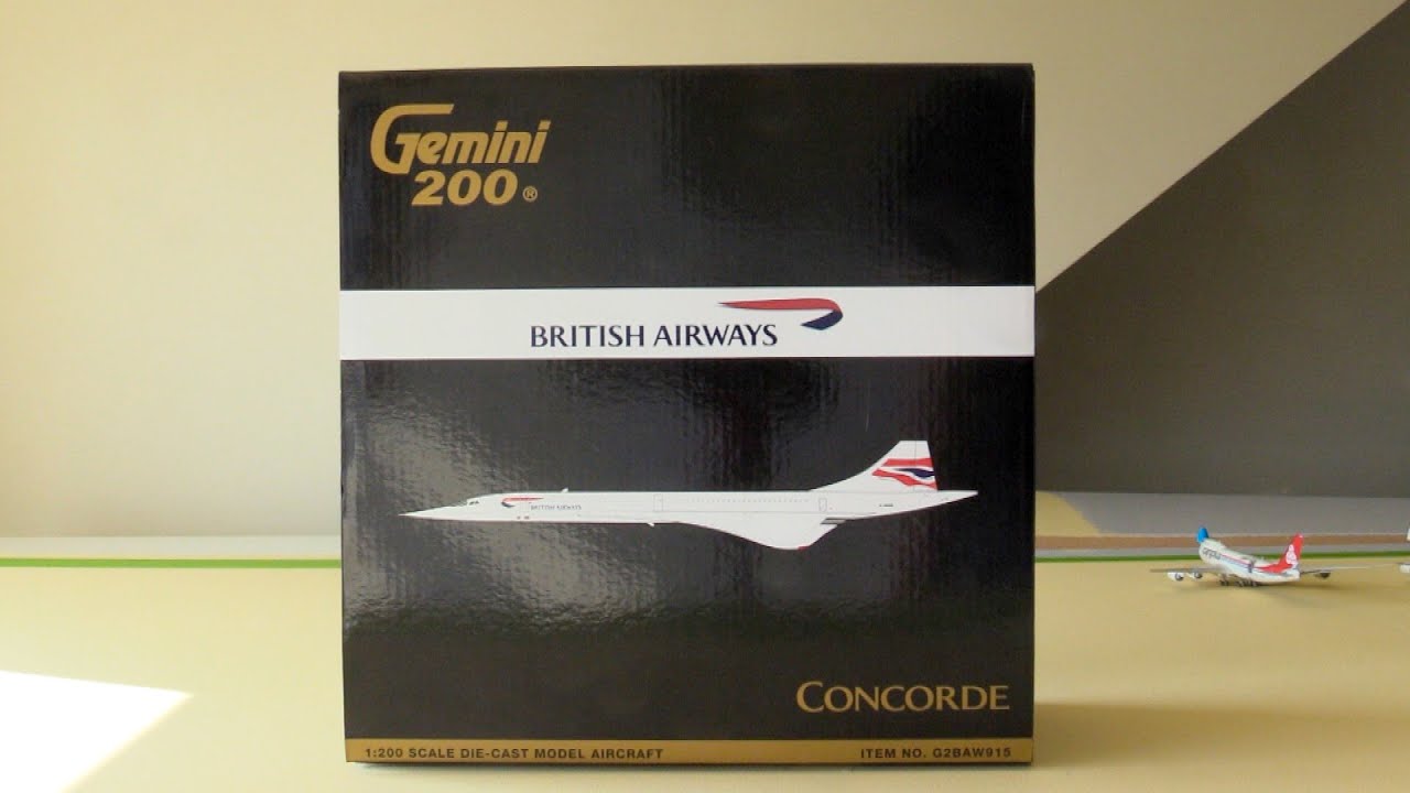 Gemini200 British Airways Concorde Review - The Best Model Gemini