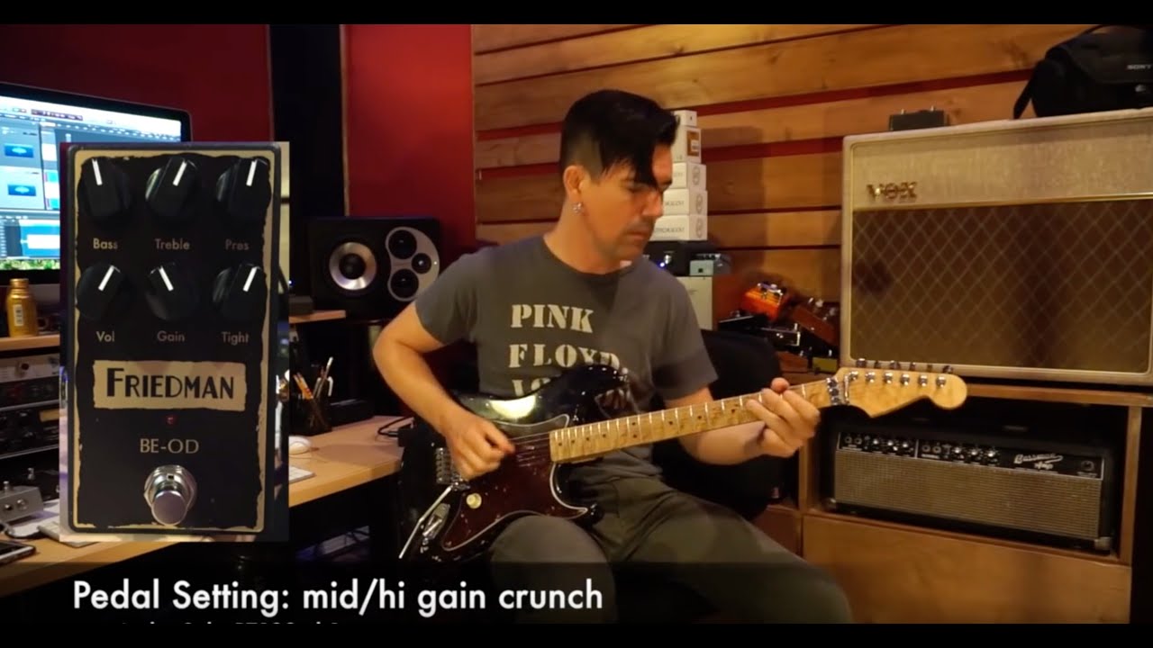 Gear Otaku: フリードマン初のエフェクターBE-OD & SIR-COMPRE 正式