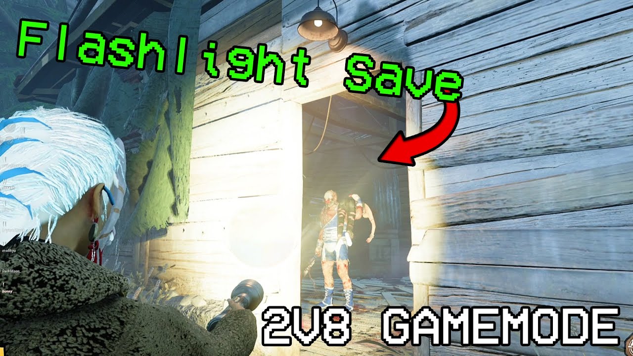 FLASHLIGHT SAVE In The NEW 2V8 DBD Gamemode - YouTube