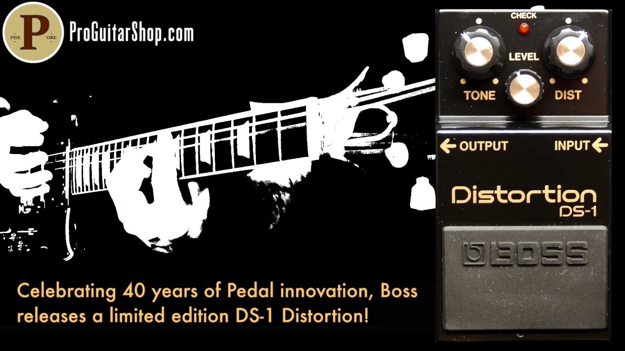 Boss DS-1-4A 40th Anniversary Distortion | Reverb