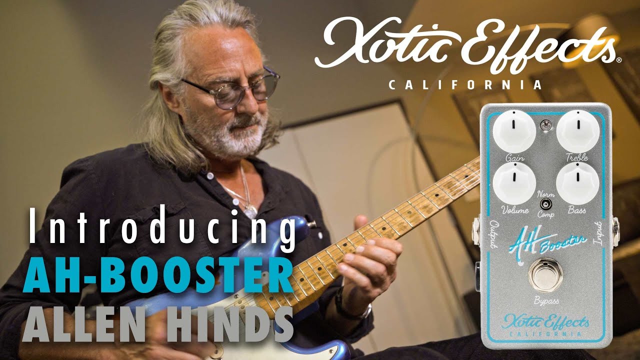 アレン・ハインズが語る、新たなシグネチャー・ペダル Xotic AH