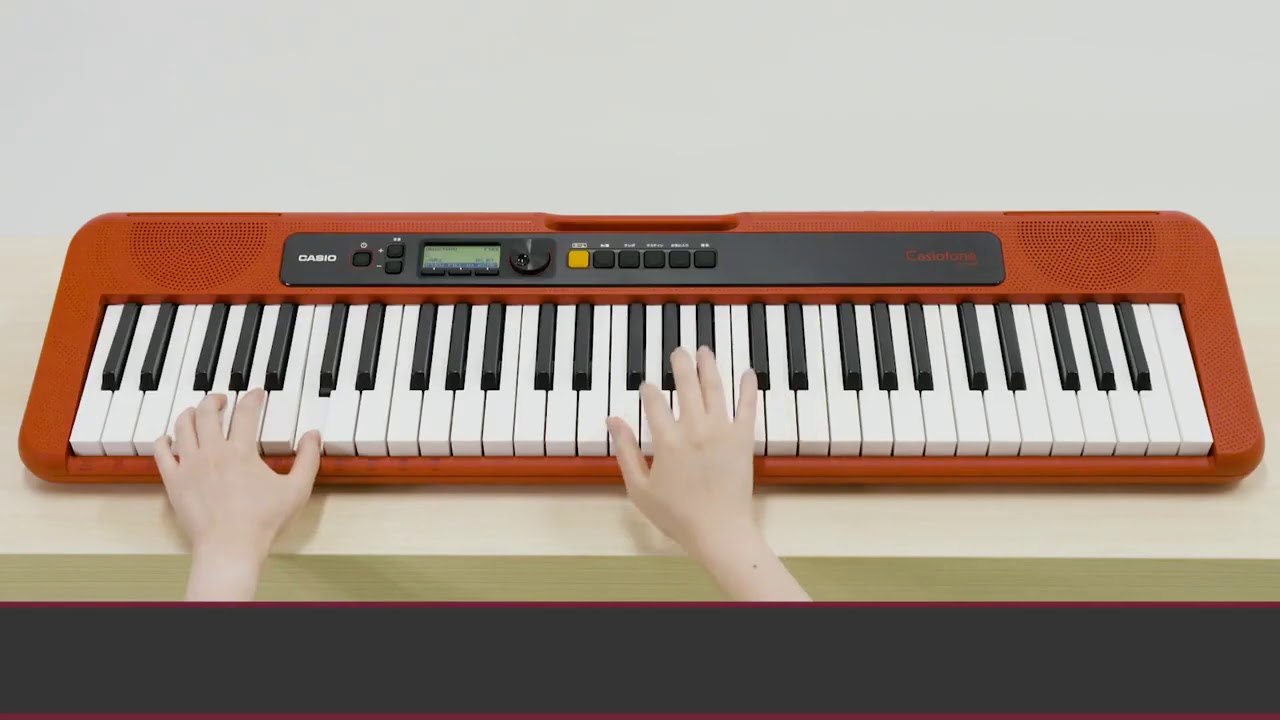 CASIOの手軽に遊べる電子ピアノCasiotone CT-S200をご紹介いたします！