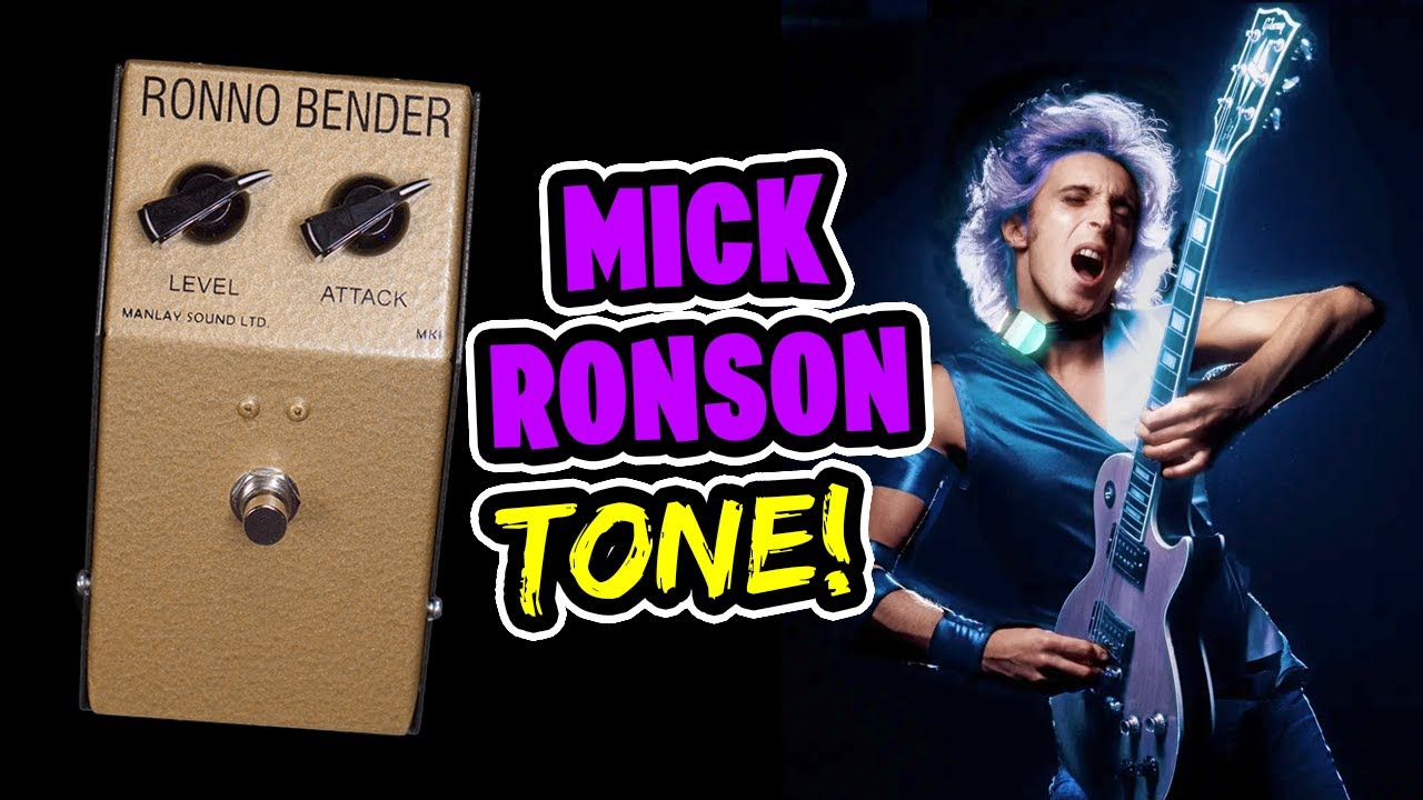 Manlay Sound Ronno Bender | Mick Ronson Tone Bender MKI - YouTube