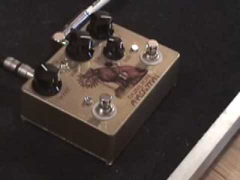Analogman Sunlion Fuzz Treble boost pedal demo - YouTube