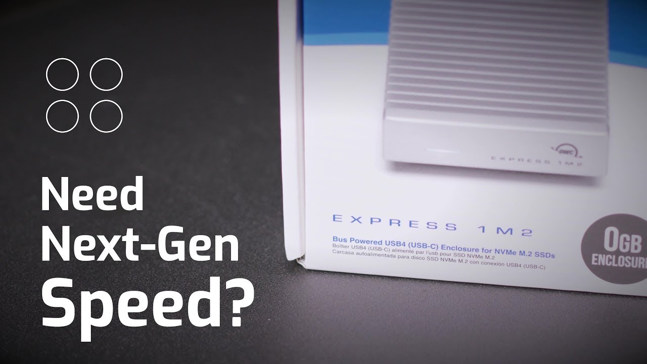 Other World Computing、USB4(USB-C)40Gbps接続ドライブ「OWC Express