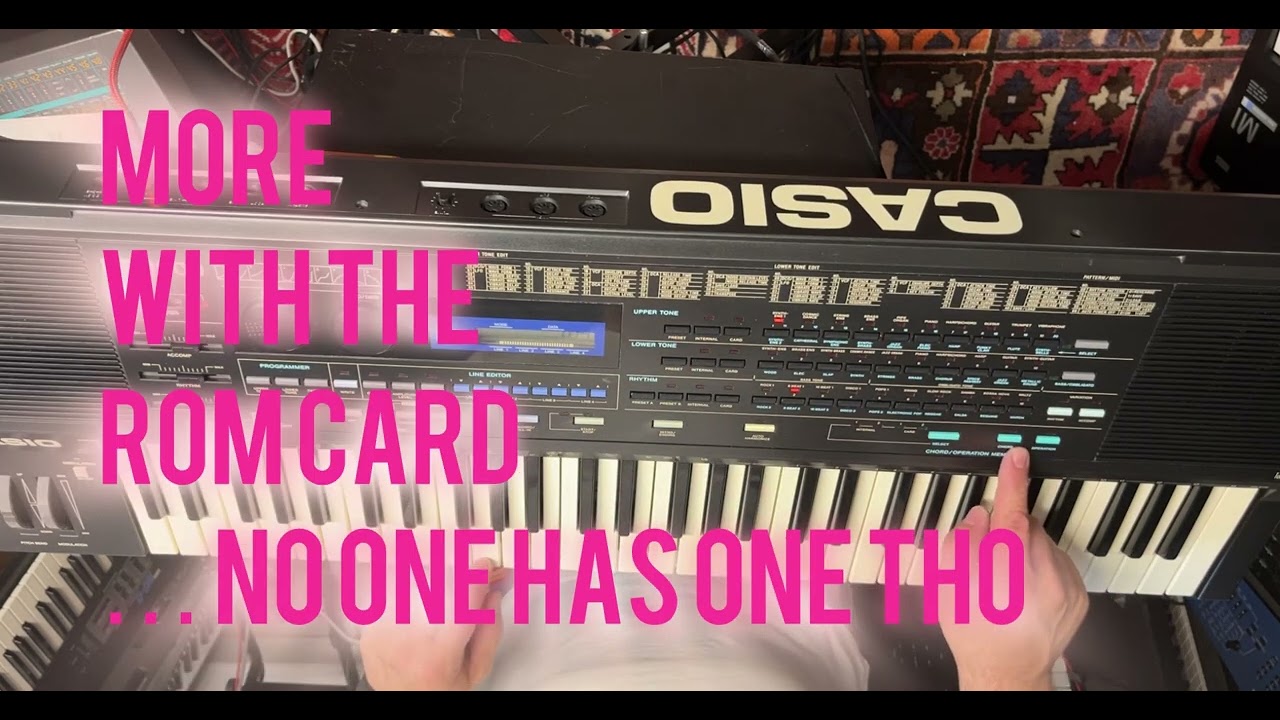 DeepDive: Synth Edition - Casio HT-6000 - YouTube