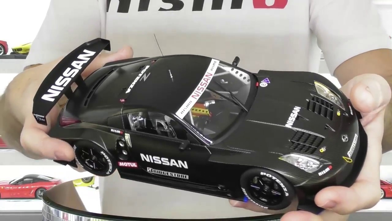 1/18 NISMO SUPER GT FAIRLADY Z CARBON FIBER TEST CAR by AUTOART