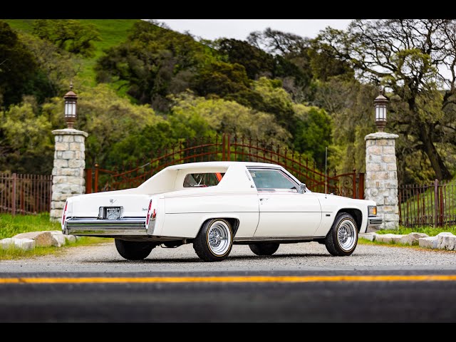 One Night In Paris: 1979 Cadillac Deville Paris Flower Car Tour