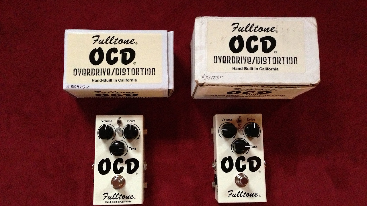 Fulltone OCD Comparison (1.4 VS 1.7) - YouTube