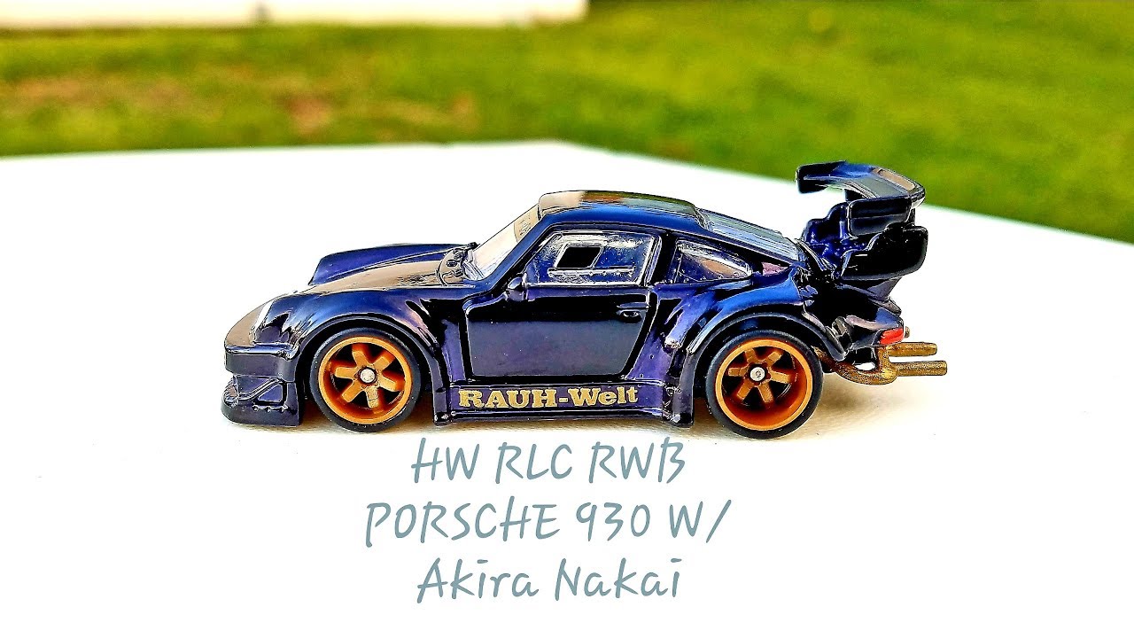 HOT WHEELS RLC RWB Porsche 930 w/ Akira Nakai! LET'S OPEN IT