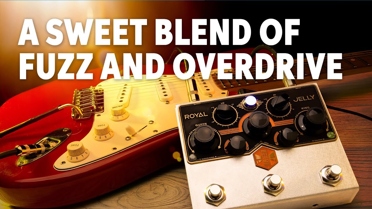 Beetronics FX Royal Jelly OD/Fuzz Blender Pedal Demo - YouTube