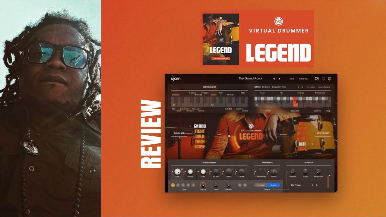 Virtual Drummer LEGEND Review - YouTube