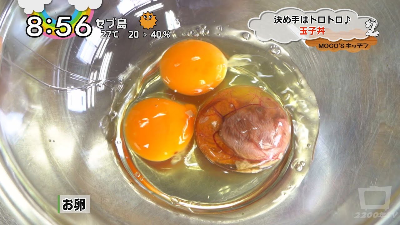 モコズキッチン？42～バロットのふわふわ玉子丼【ゲテモノ】～Ballot