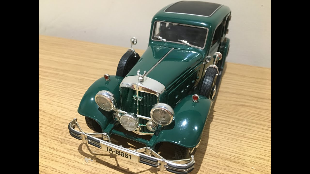 1:18 Ricko 1935 Horch 851 Pullman - YouTube