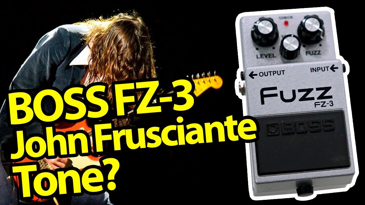 Demo Boss FZ-3 - ¿Tono John Frusciante? - YouTube