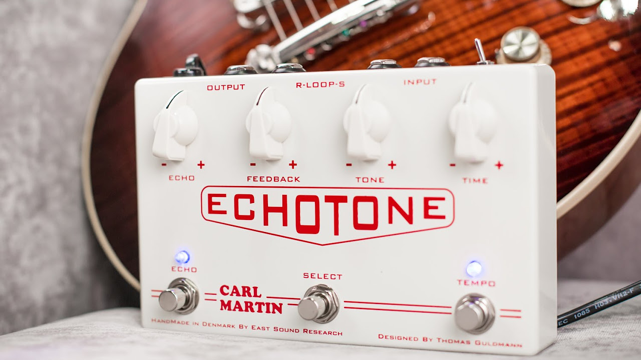 Carl Martin Echotone Analog Echo Delay - DEMO - YouTube