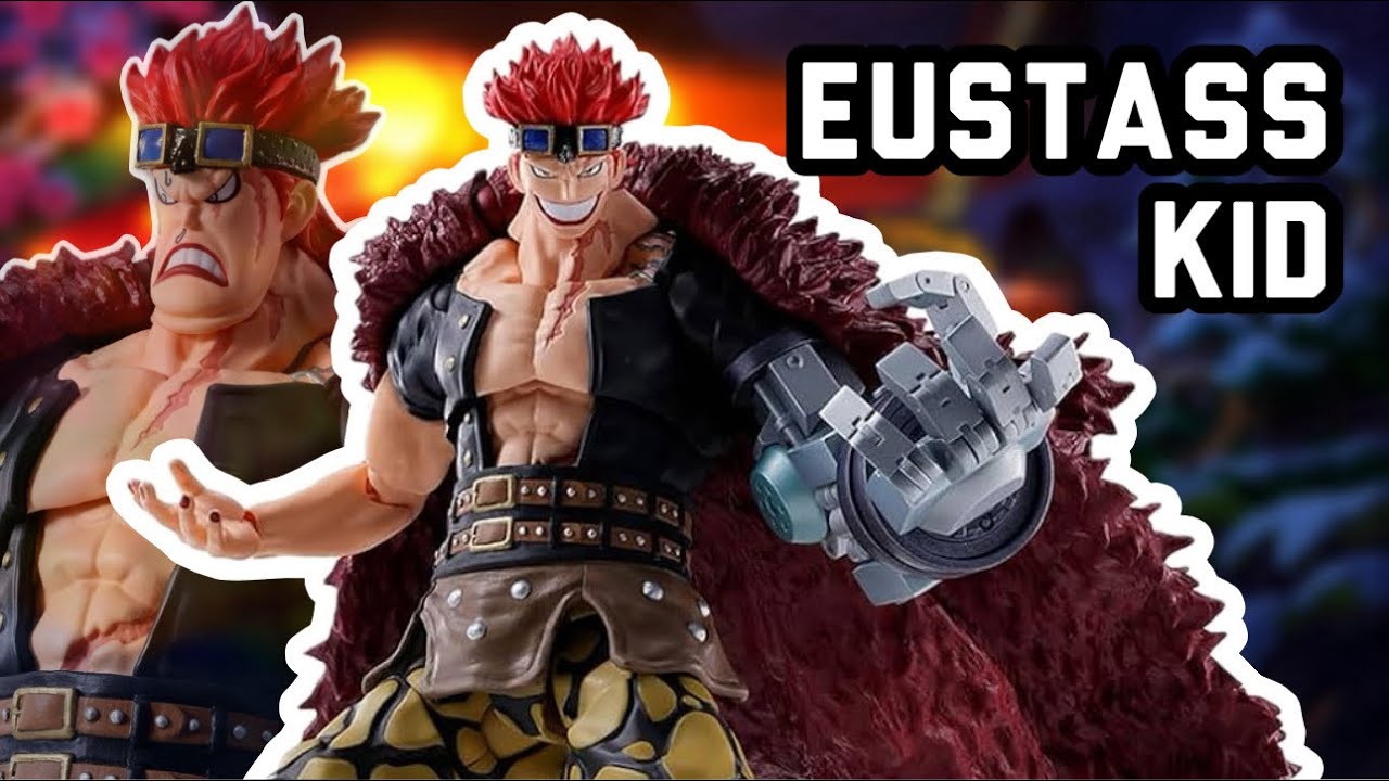 SH Figuarts One Piece Eustass Kid Action Figure Review Tamashii