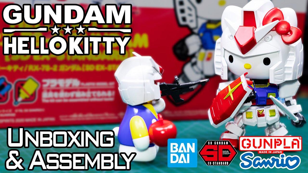 BANDAI x Sanrio | Hello Kitty x Gundam RX-78-2 [QUICK UNBOXING