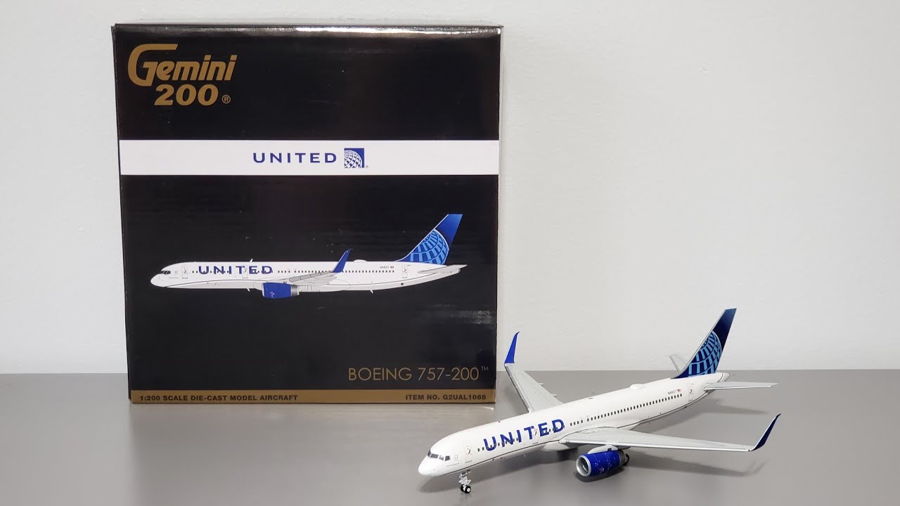 Gemini 200 United Airlines Boeing 757-200 [N48127] 1:200 Scale