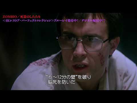 予告】【刺激強】『ZOMBIO／死霊のしたたり ＜4Kレストア