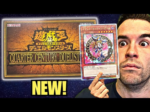 Opening NEW Quarter Century Duelist Box For DARK MAGICIAN GIRL