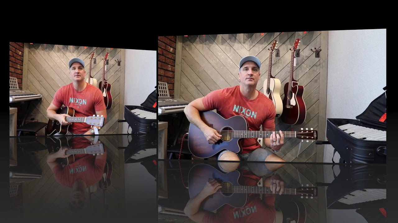 Art & Lutherie Legacy Bourbon Burst CW QIT DEMO!!! - YouTube