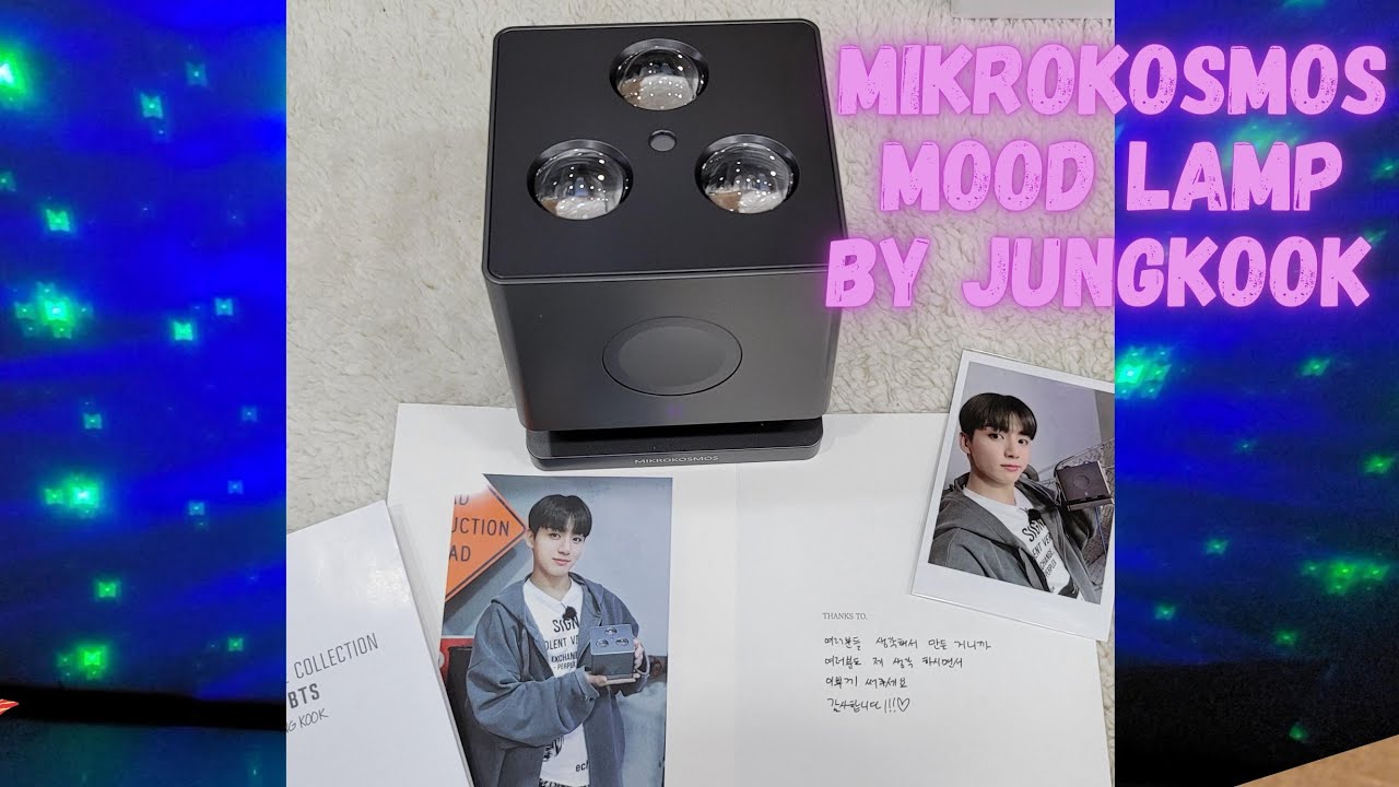 K-POP・アジア BTS JUNG KOOK MIRKOSMOS MOOD LAMP BTS Artist Made