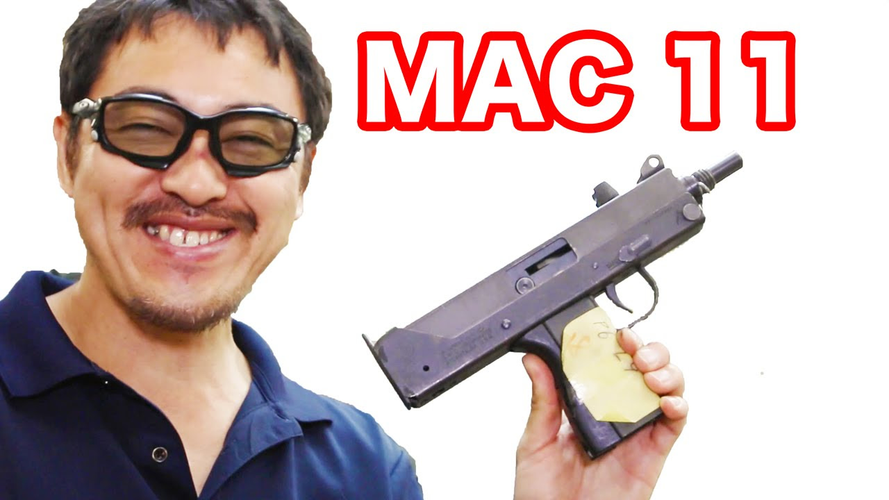 実銃紹介】マック11 9mm の実射なしで紹介【マック堺のレビュー動画