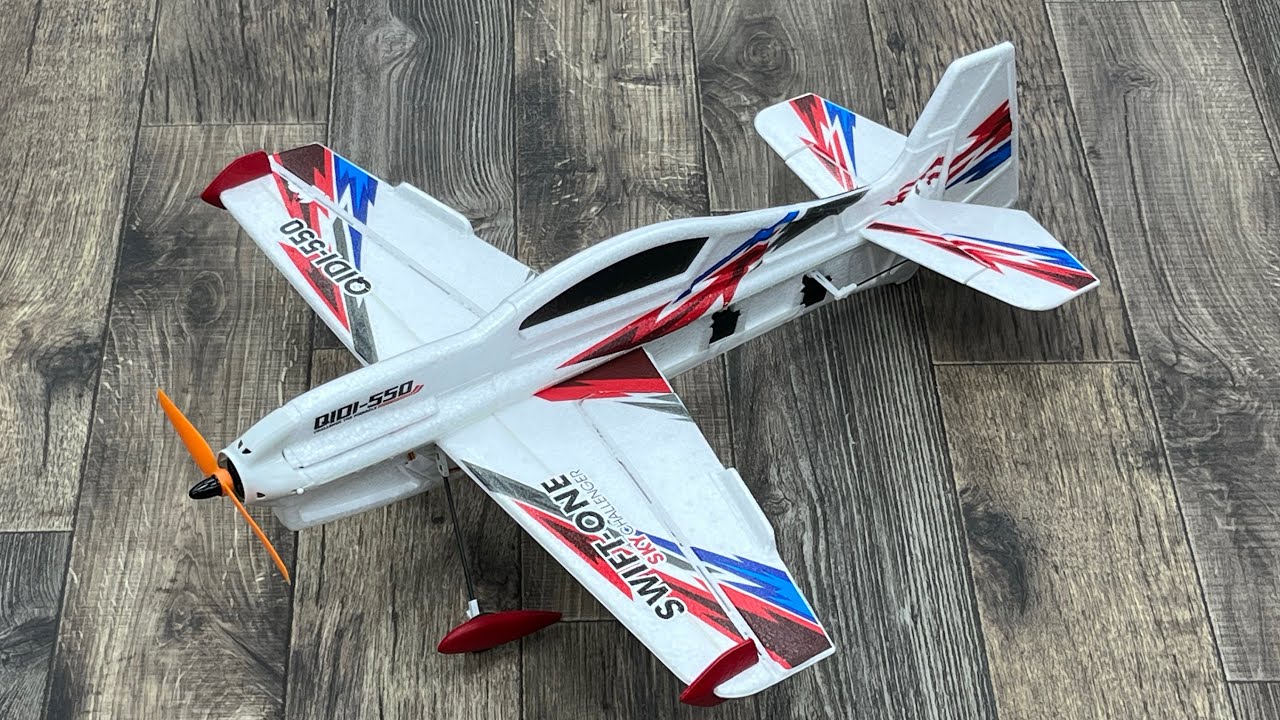 QIDI-550 SWIFT-ONE Sky Challenger 505mm Wingspan RC Airplane BNF SFHSS