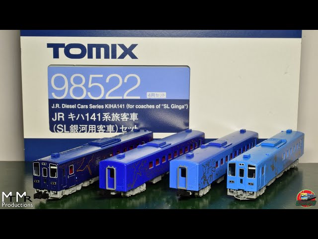 Opening a Tomix KiHa 141 Series DMU (SL Ginga) - 98522 - YouTube