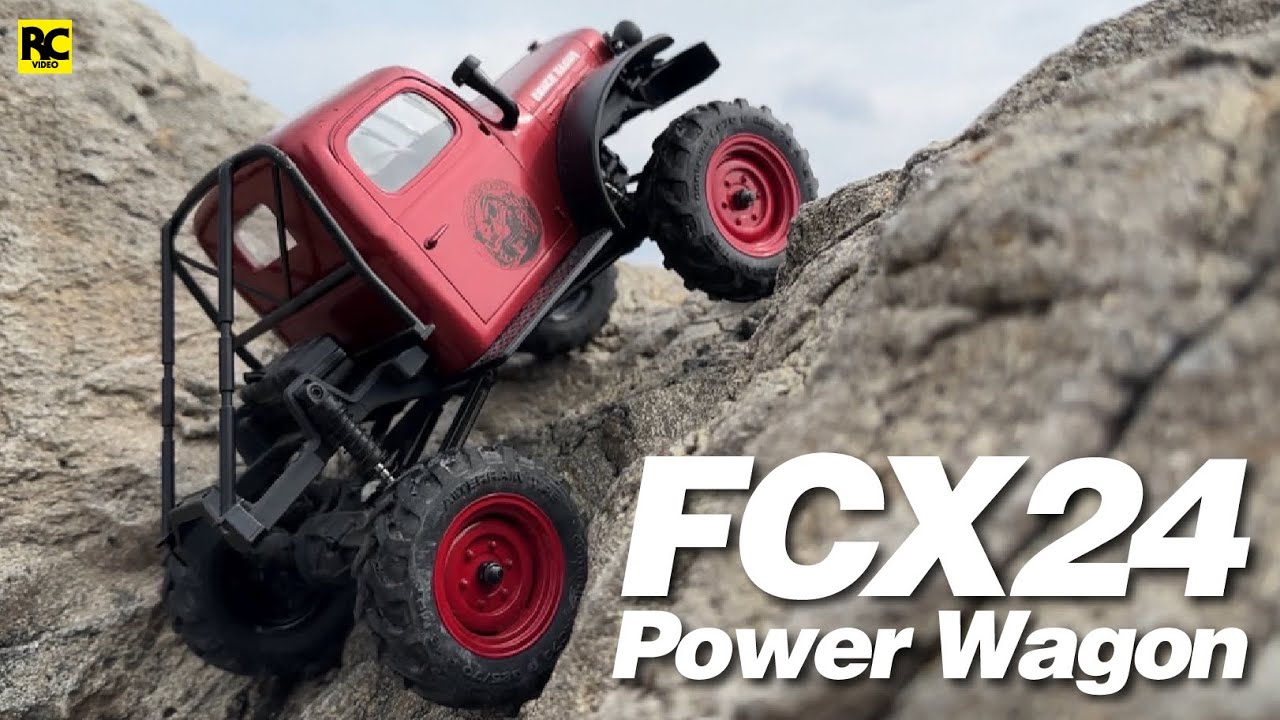 FMS MODEl | FCX24 Power Wagon | Rock Crawling ロッククローリング