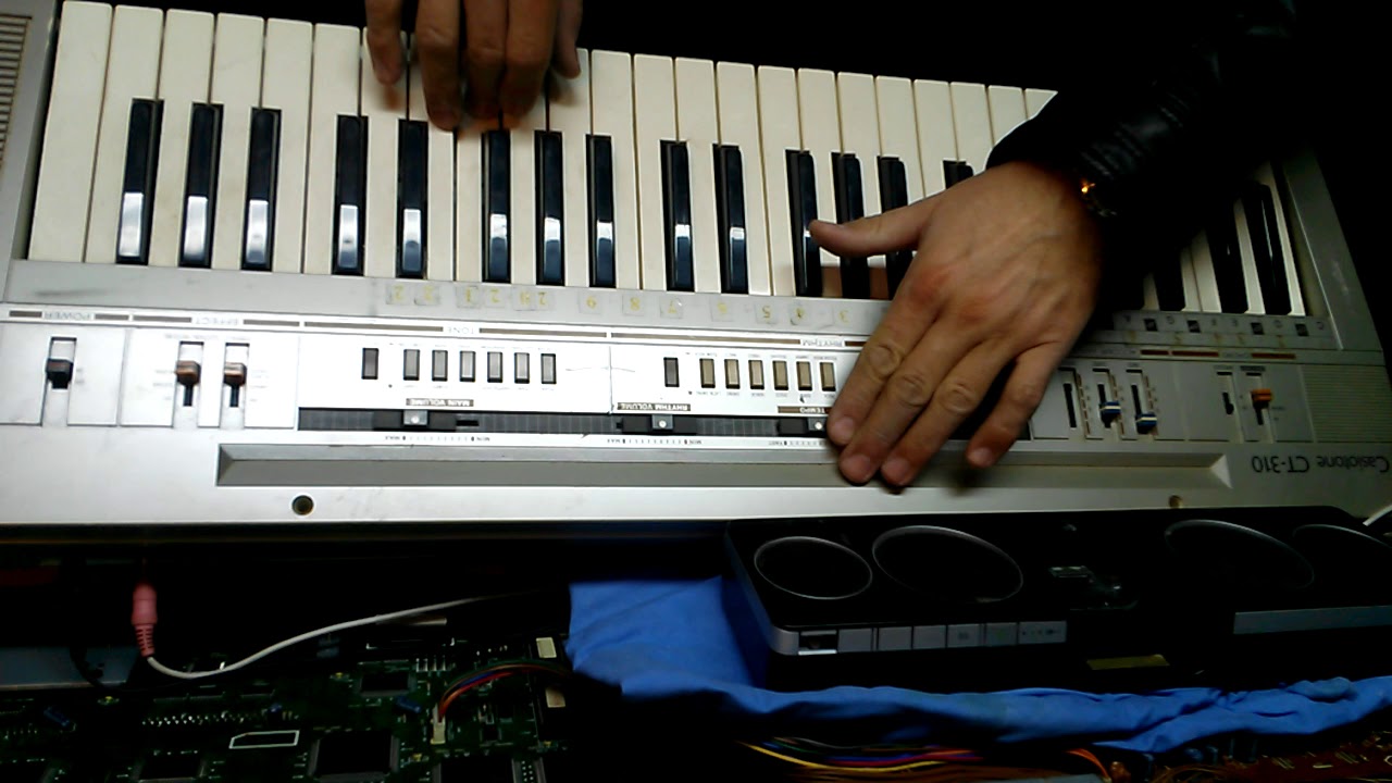 CASIO Casiotone CT 310 - YouTube